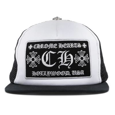 Chrome Hearts CH Hollywood Trucker Hat 01