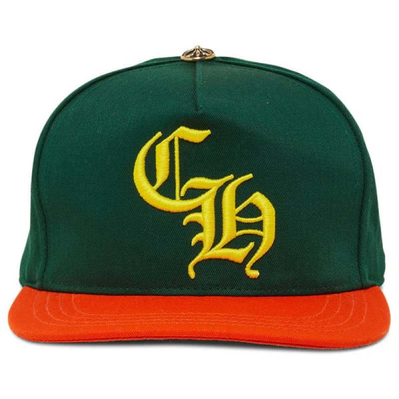 Chrome Hearts embroidered-logo trucker cap