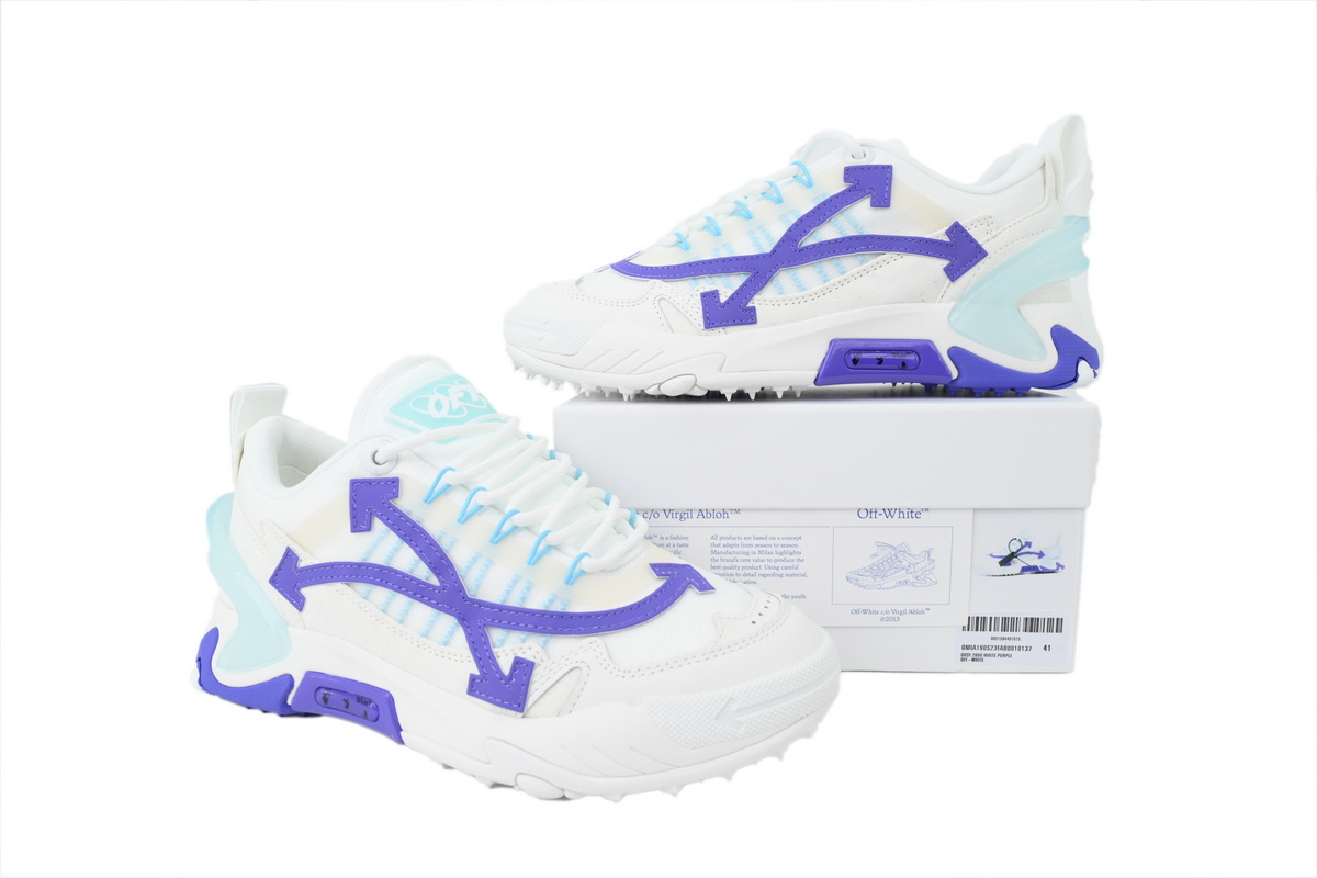 PK God Batch WHITE ODSY White Purple OMIA190S 23FAB00 10137 