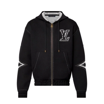 Louis Vuitton Hoodie Jacket+Purple Brand Jeans -161# 02