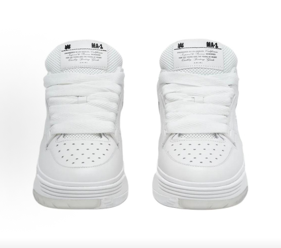 PK God Batch AMIRI MA-1 White