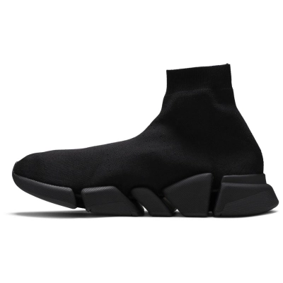 Balenciaga Speed 2.0 Recycled Knit Black 01
