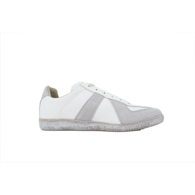Maison Margiela Replica Leather Suede White Grey 02