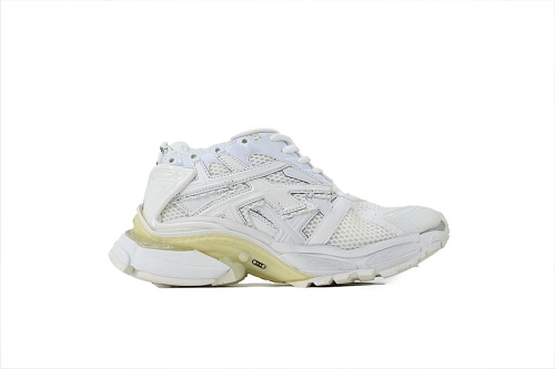 PK God Batch Balenciaga Runner All White 677402 W3RA1 9000