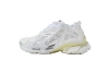PK God Batch Balenciaga Runner All White 677402 W3RA1 9000 LED