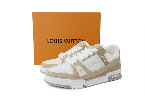 PK God Batch Louis Vuitton Sneakers Apricot (NFC)