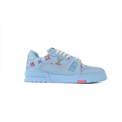 PK God Batch Louis Vuitton Sneakers Blue (NFC) 02