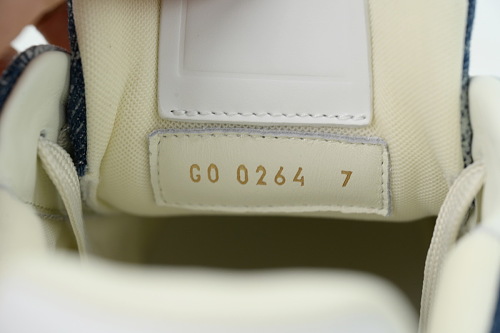 PK God Batch Louis Vuitton Sneakers Blue Denim Fabric (NFC)