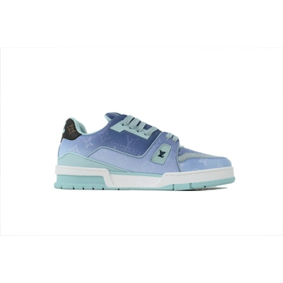 PK God Batch Louis Vuitton Sneakers Blue (NFC) 02