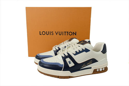 PK God Batch Louis Vuitton Sneakers Blue White (NFC)