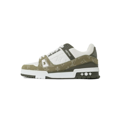PK God Batch Louis Vuitton Sneakers Green (NFC) 01