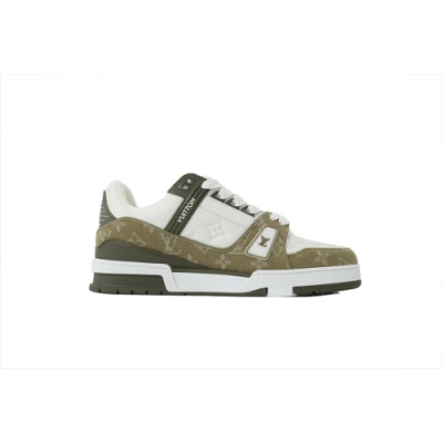 PK God Batch Louis Vuitton Sneakers Green (NFC) 02