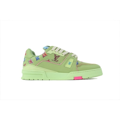 PK God Batch Louis Vuitton Sneakers Green donuts (NFC) 02