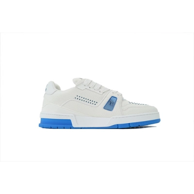 PK God Batch Louis Vuitton Sneakers White Blue (NFC) 02