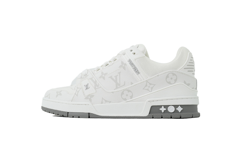 PK God Batch Louis Vuitton Sneakers White Gray (NFC)