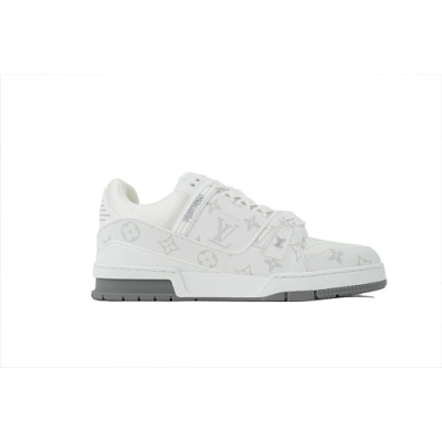 PK God Batch Louis Vuitton Sneakers White Gray (NFC) 02