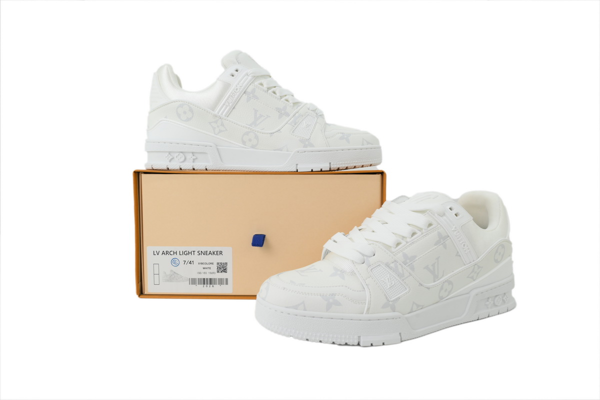 PK God Batch Louis Vuitton Sneakers White (NFC)