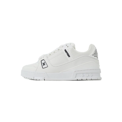 PK God Batch Louis Vuitton Sneakers White Nigo Collaboration (NFC) 01