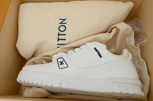 PK God Batch Louis Vuitton Sneakers White Nigo Collaboration (NFC)