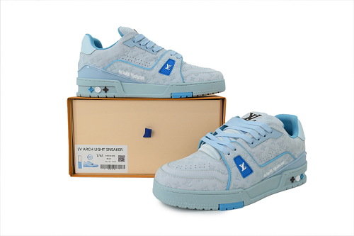 PK God Batch Louis Vuitton Tyler The Creator x Trainer Low 'Blue' (NFC)