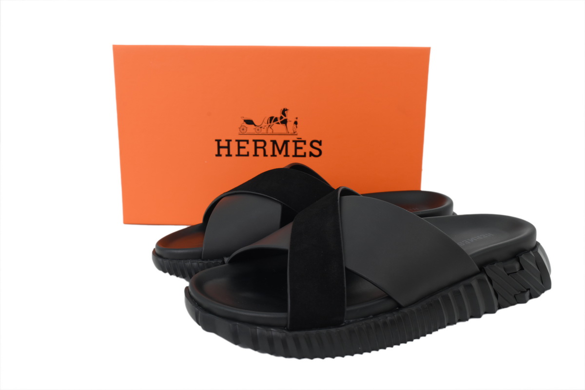  Hermes Infra Sandals 'Black'