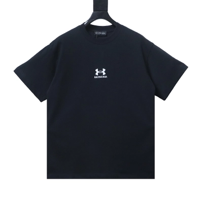 Balenciaga x Under Armour embroidered short-sleeved shirt 01