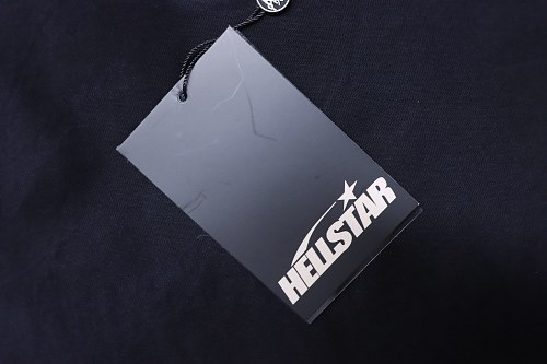 Hellstar Sequined Letter Short-Sleeve T-Shirt