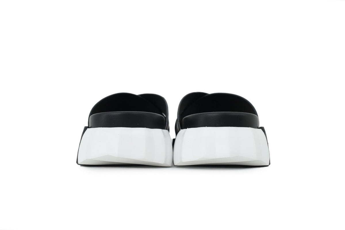 Hermes Infra Sandals 'Black and White'
