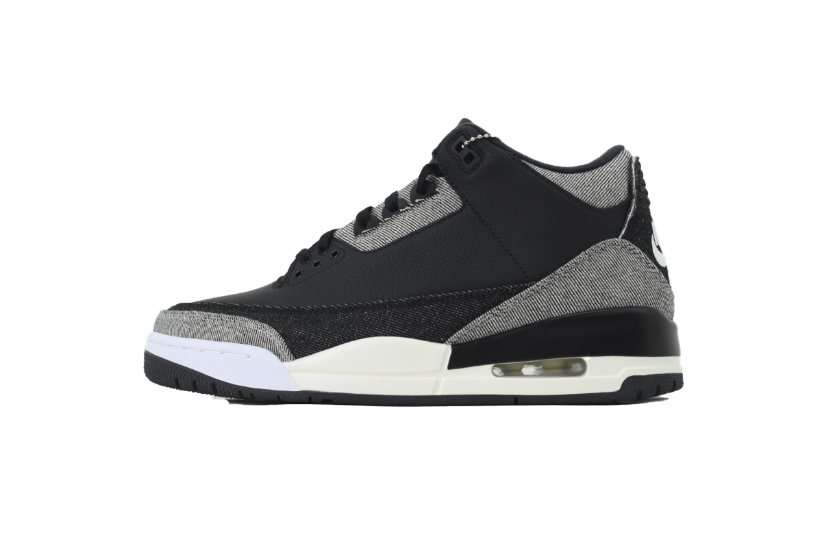 PK God Batch Levi's x Air Jordan 3 Retro SP 'Black Denim'  IR0914-400 