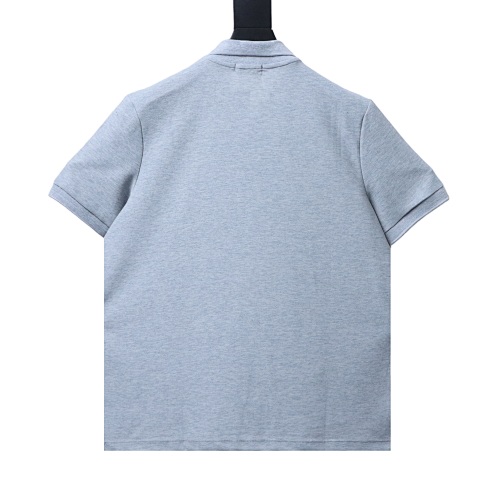 Ralph Lauren Pony Logo Embroidered Short-Sleeve Gray