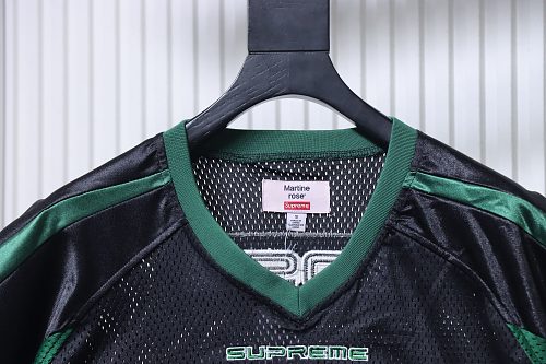 Supreme x Martine rose American short-sleeved soccer jersey