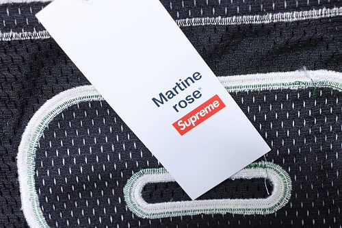 Supreme x Martine rose American short-sleeved soccer jersey