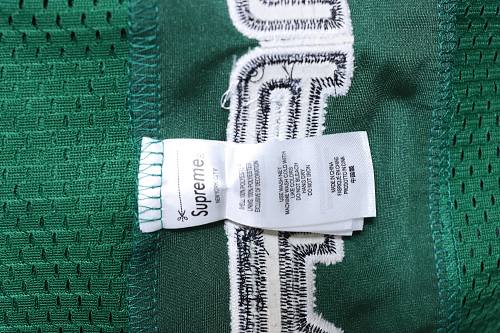 Supreme x Martine rose American short-sleeved soccer jersey