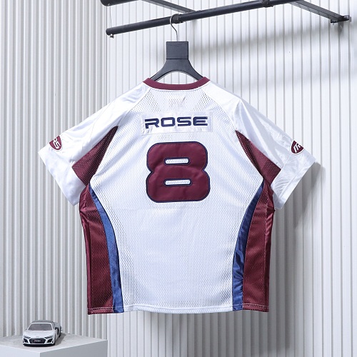 Supreme x Martine rose American short-sleeved soccer jersey, white and red