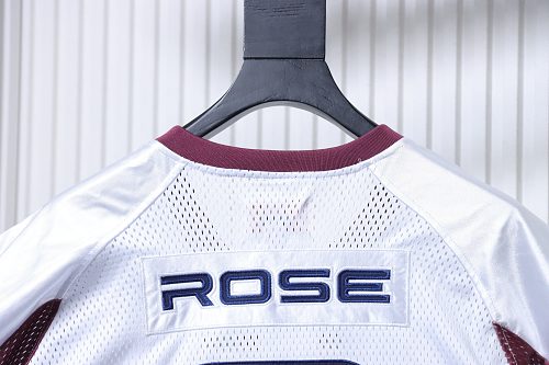 Supreme x Martine rose American short-sleeved soccer jersey, white and red