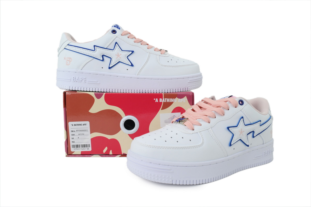  PK God Batch BPYSNSN 0061C BATHING APE White Powder Twin Star