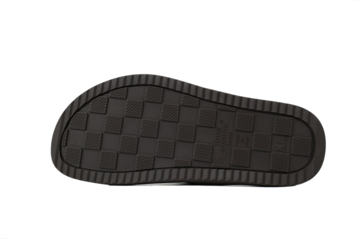 PK God Batch LOUIS VUITTON Oasis Mule Shoes Dark Brown