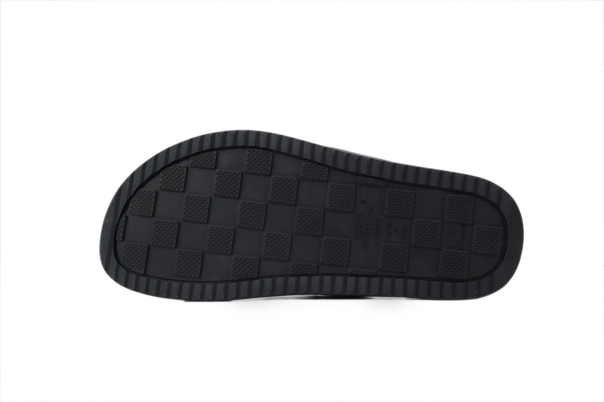 PK God Batch LOUIS VUITTON Oasis Mule Shoes Black