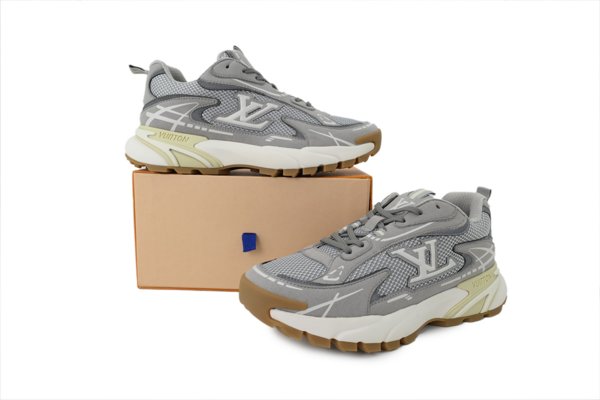 PK God Batch Louis Vuitton Tatic Runner Sneaker "Grey"