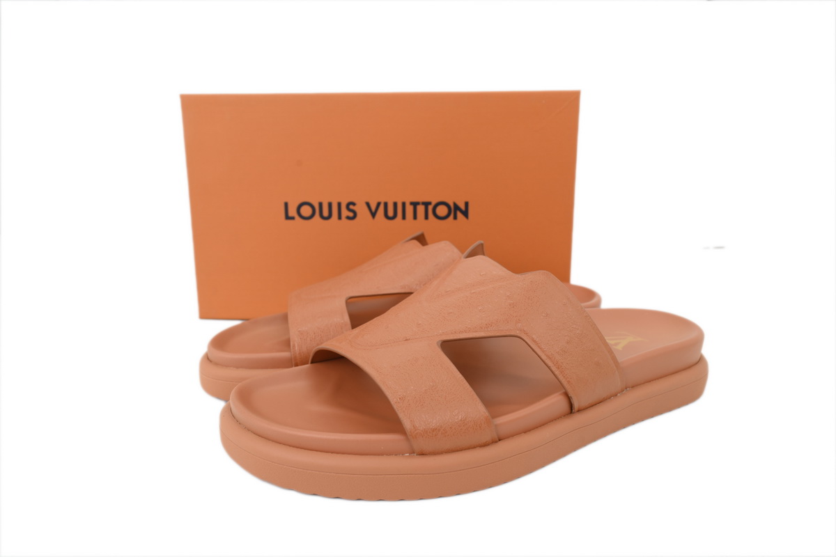 PK God Batch  LOUIS VUITTON Oasis Mule Shoes Khaki