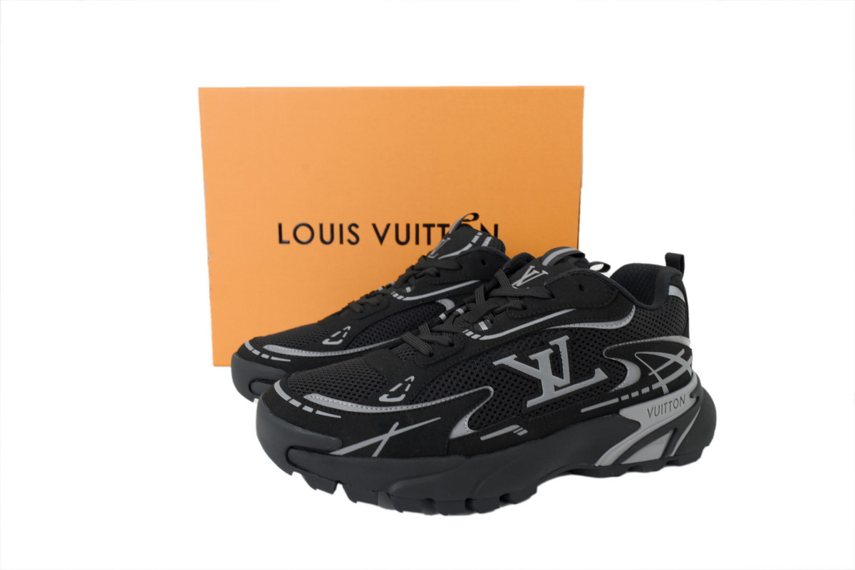 PK God Batch  Louis Vuitton Tatic Runner Sneaker "Black"