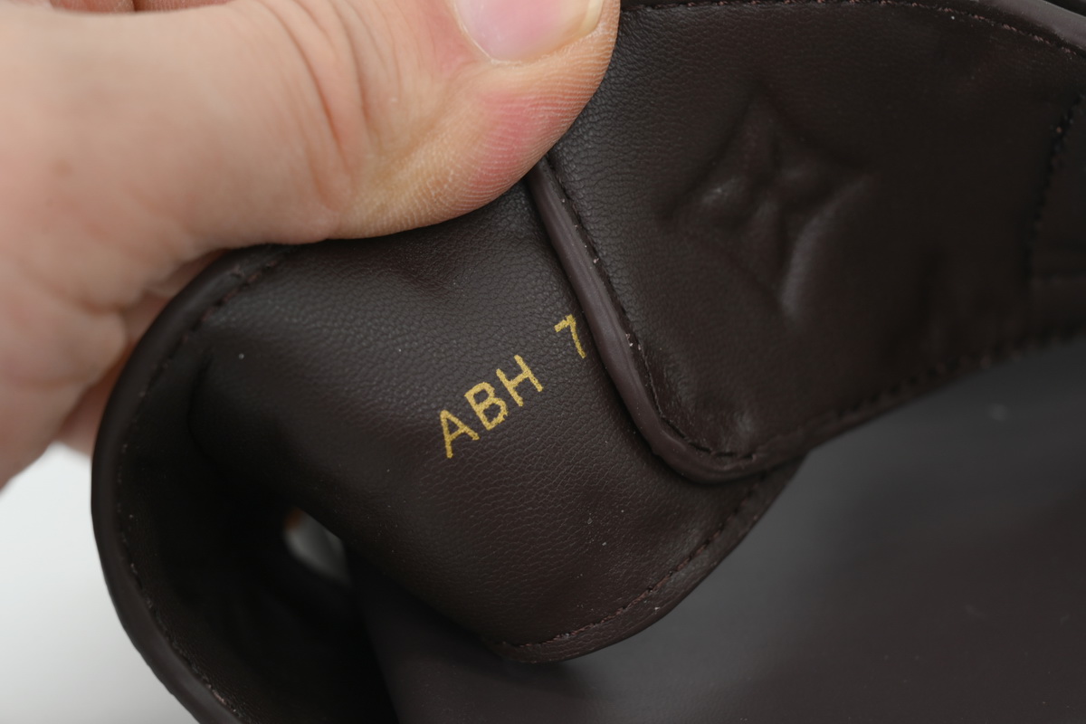 PK God Batch  LOUIS VUITTON Venice Mule Shoes Coffee