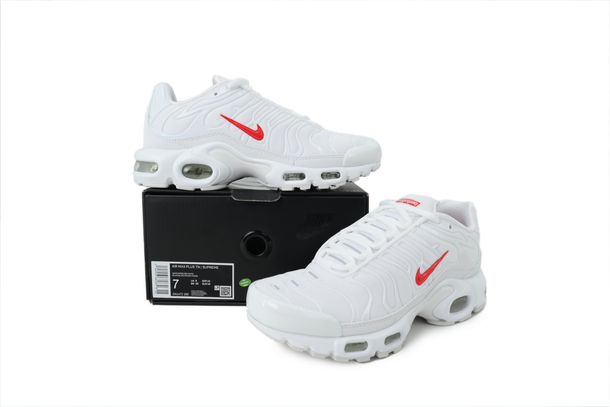 PK God Batch  Supreme x Nike Air Max Plus TN White DA1472-100