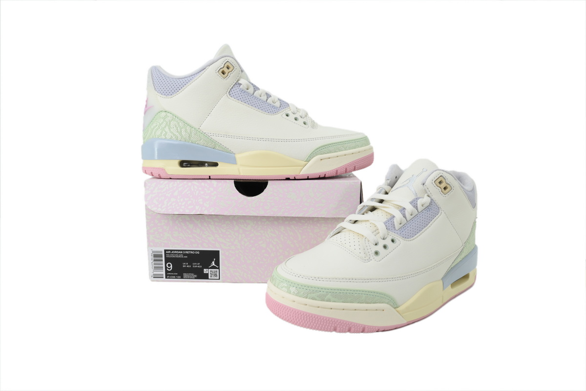 PK God Batch Air Jordan 3 Retro 'Spring is In The Air'  IF4396-100 