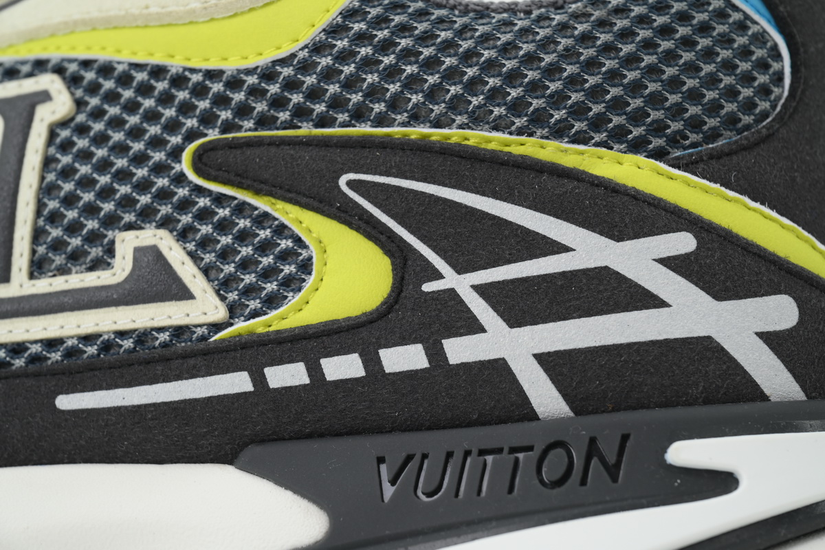 PK God Batch Louis Vuitton Tatic Runner Sneaker "Anthracite"