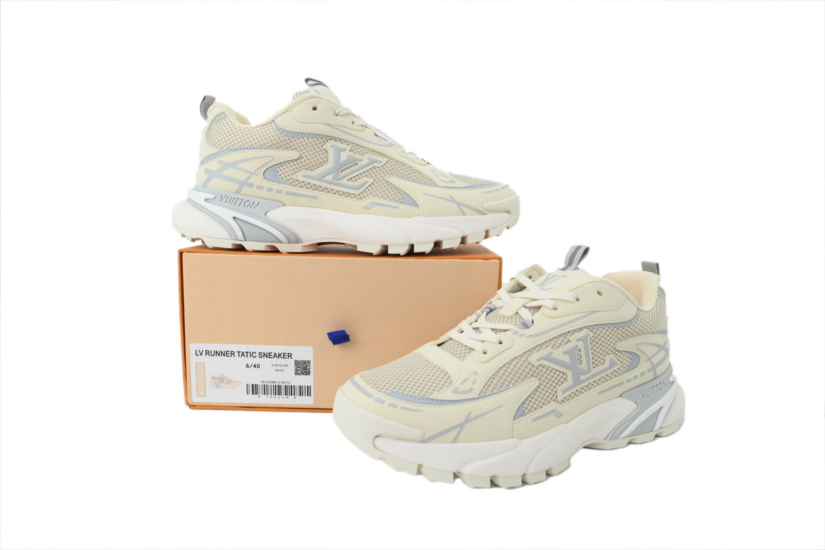 PK God Batch Louis Vuitton Tatic Runner Sneaker "White"