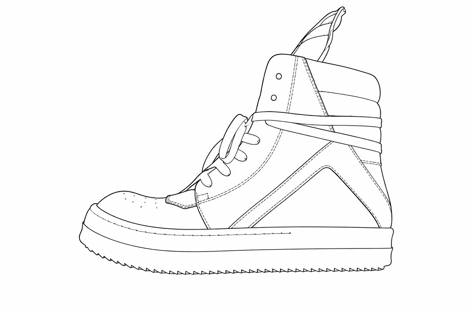 PK God Batch ROWS shoes high
