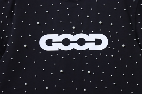 GOODBRAND Bionic Pearl Print Logo T-shirt