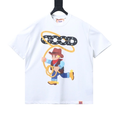 GOODBRAND T-Shirt White+Fear of God Essentials Sweatshort (SS22) Dark Oatmeal 02