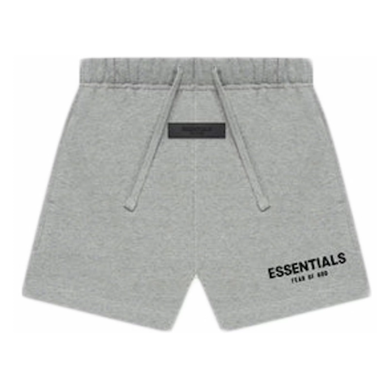 GOODBRAND T-Shirt White+Fear of God Essentials Sweatshort (SS22) Dark Oatmeal